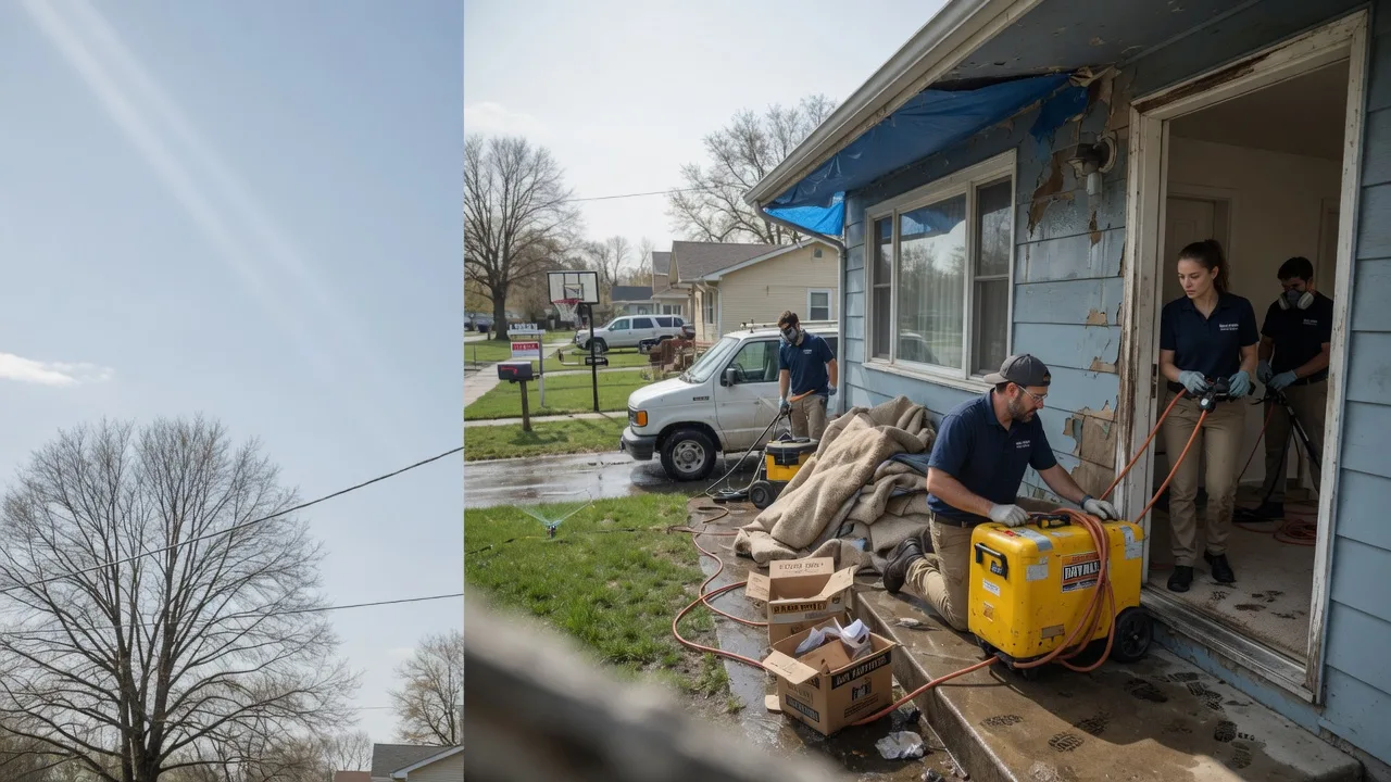 Basement Flood Cleanup in Milbank, SD near me